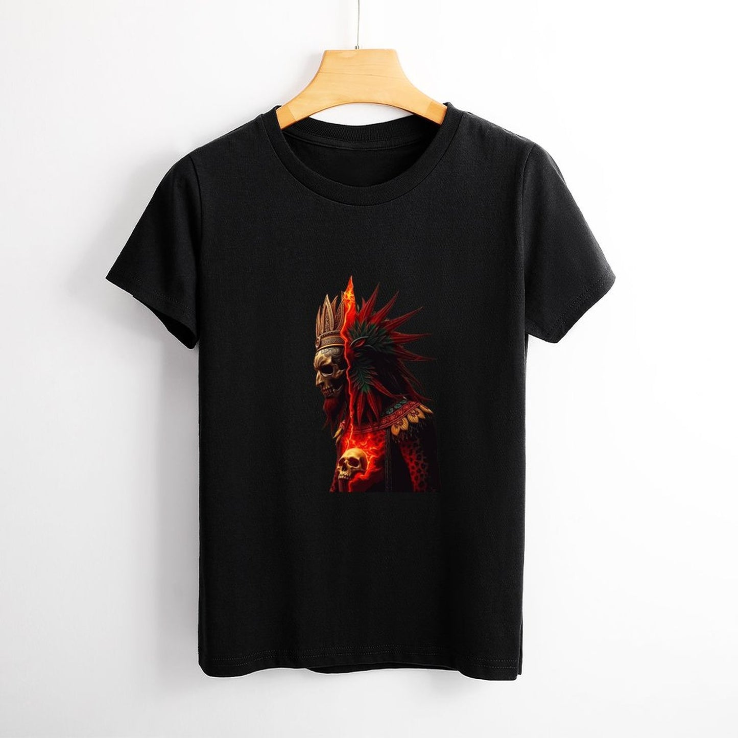 Lost Tribe of Munsieur T-Shirts for Women "Chief Kicka" (High Definition & Front Printing)