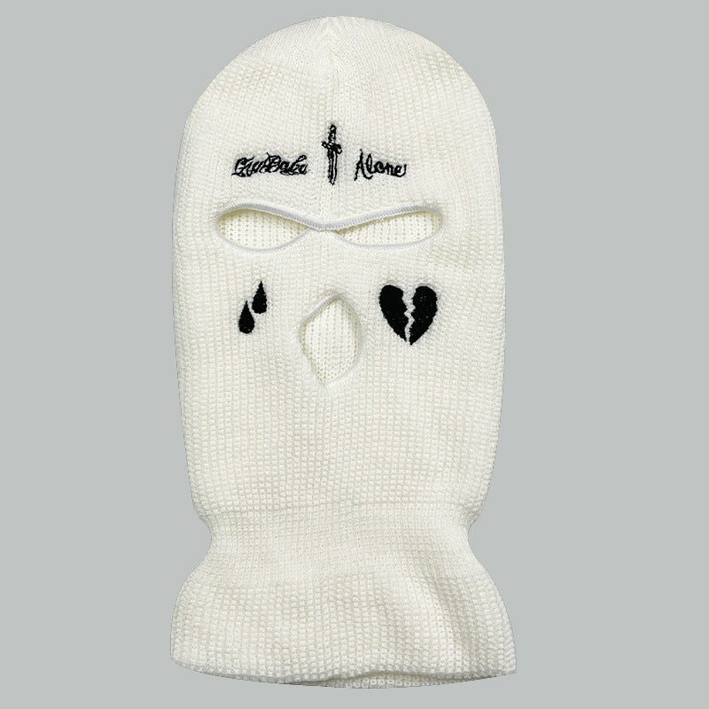Knitted Hat Mask Streetwear Fashion