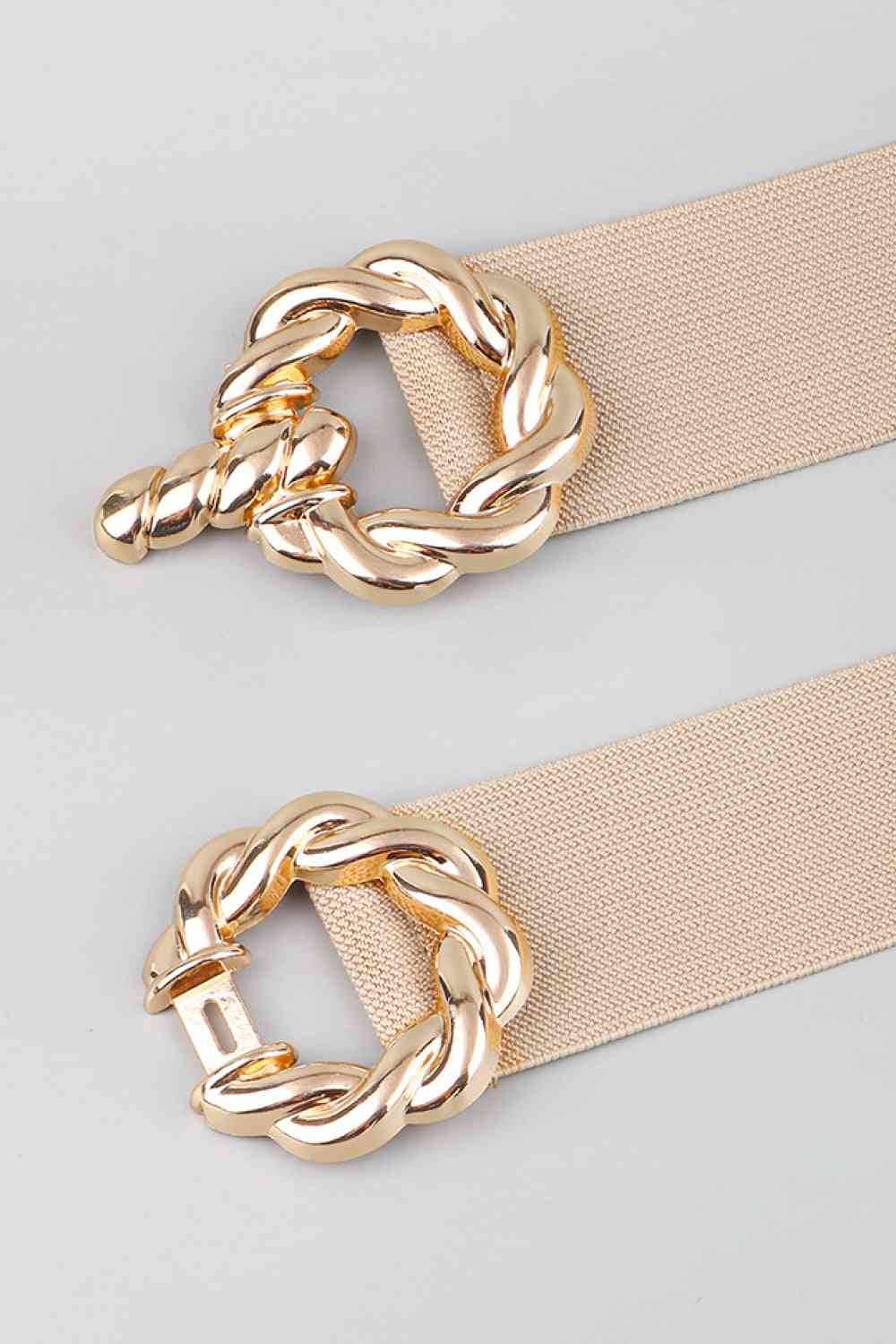 Zinc Alloy Buckle Elastic Belt - Munsieur