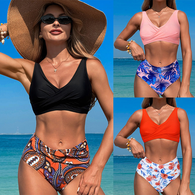 Women's Two-piece Bikini Lingerie Nylon
