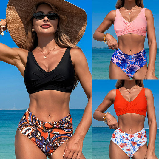 Women's Two-piece Bikini Lingerie Nylon