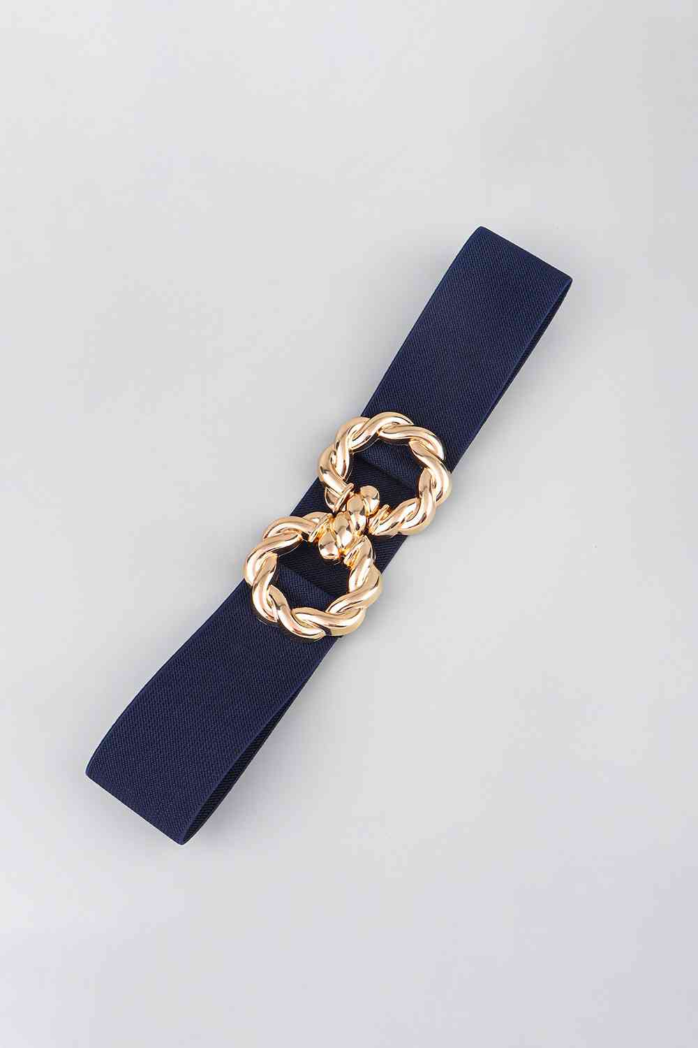 Zinc Alloy Buckle Elastic Belt - Munsieur