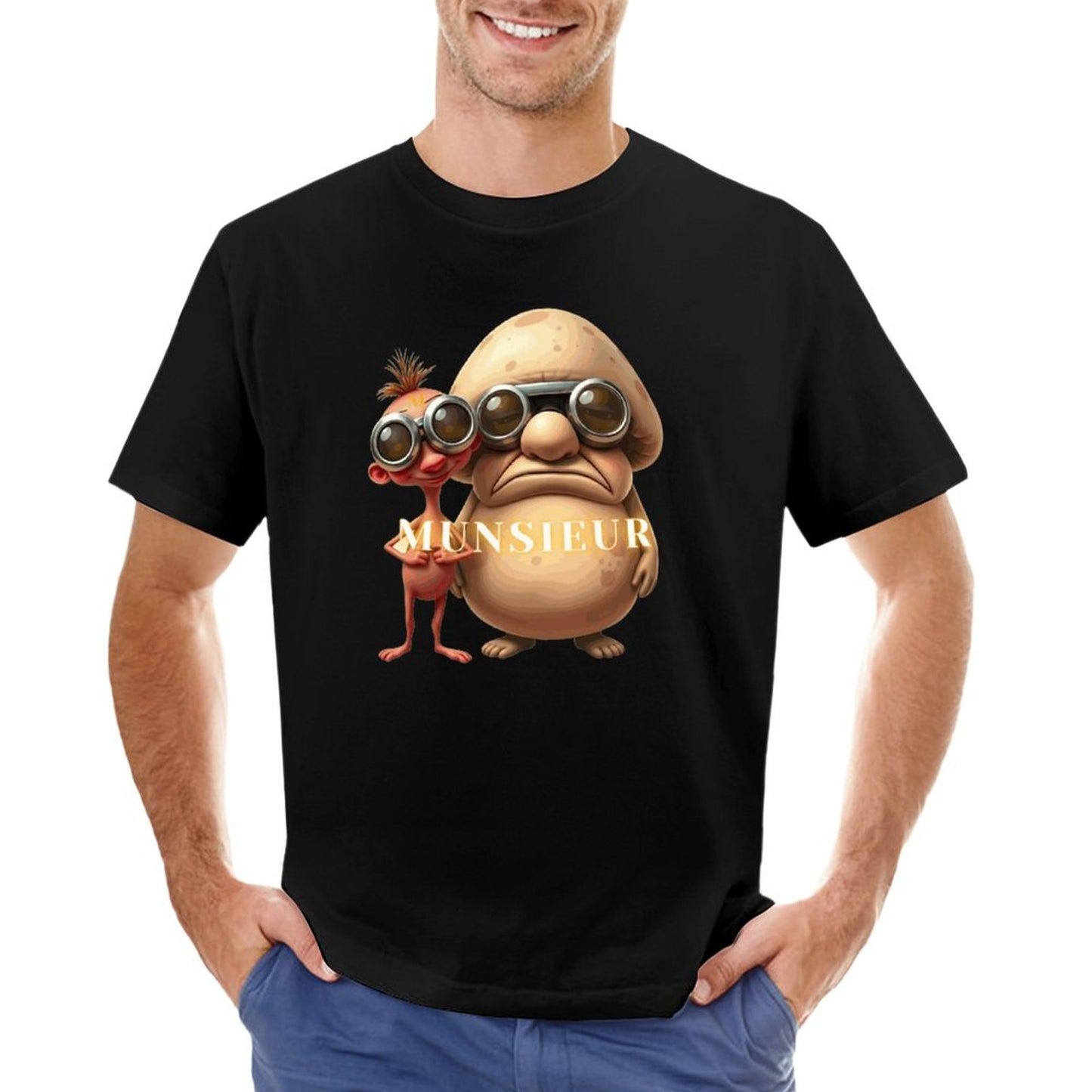 Munsieur Men's Tee "Stinky Pinky and Backdoor Bandit"
