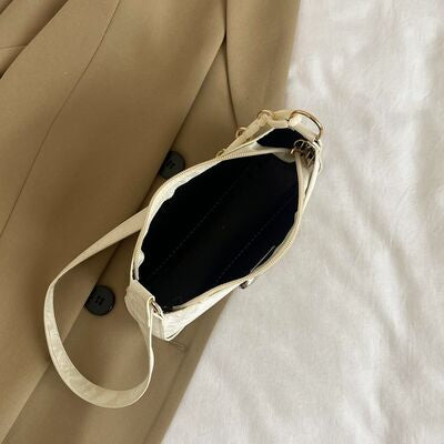 Bow PU Leather Shoulder Bag - Munsieur