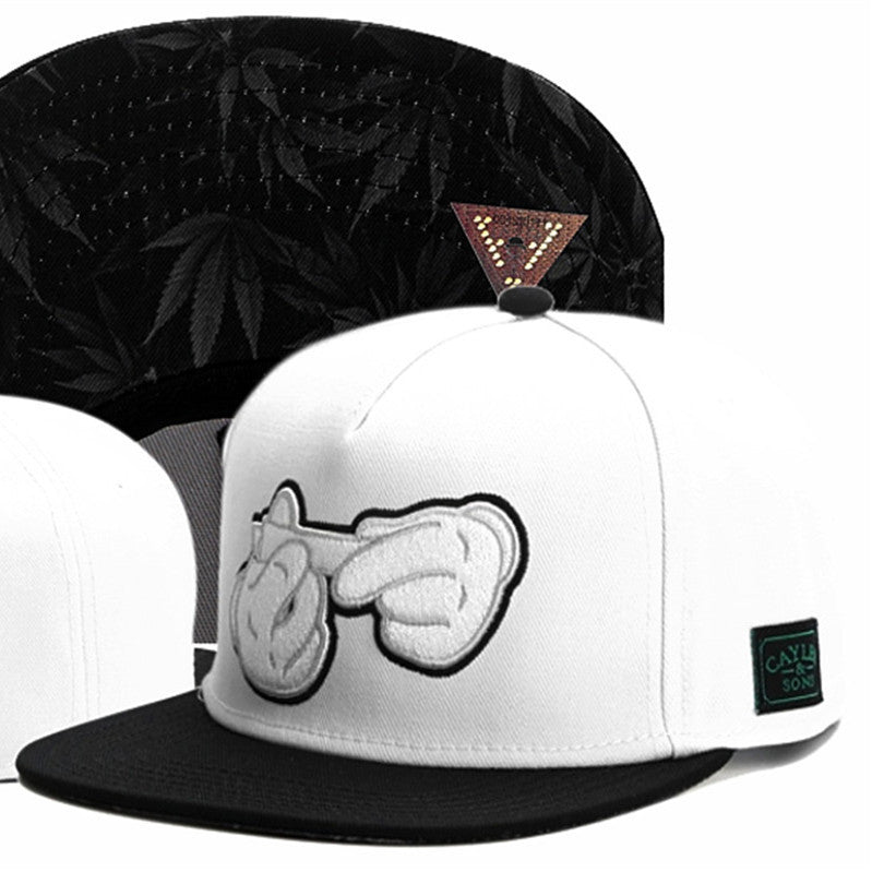 Gesture Embroidery Baseball American Hat Assorted