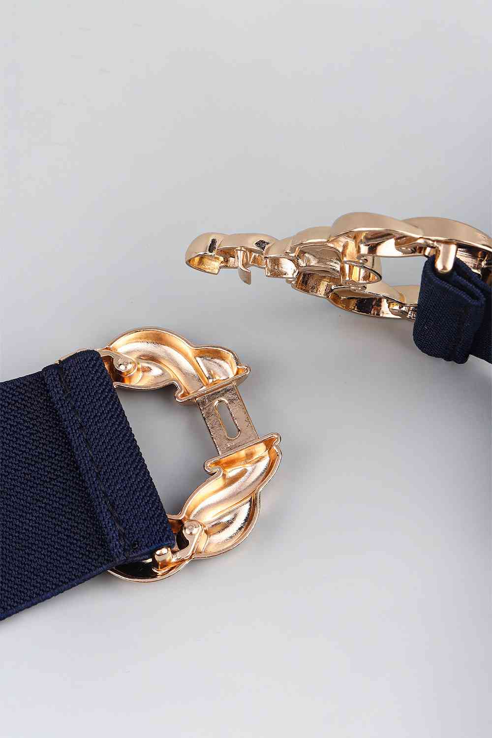 Zinc Alloy Buckle Elastic Belt - Munsieur