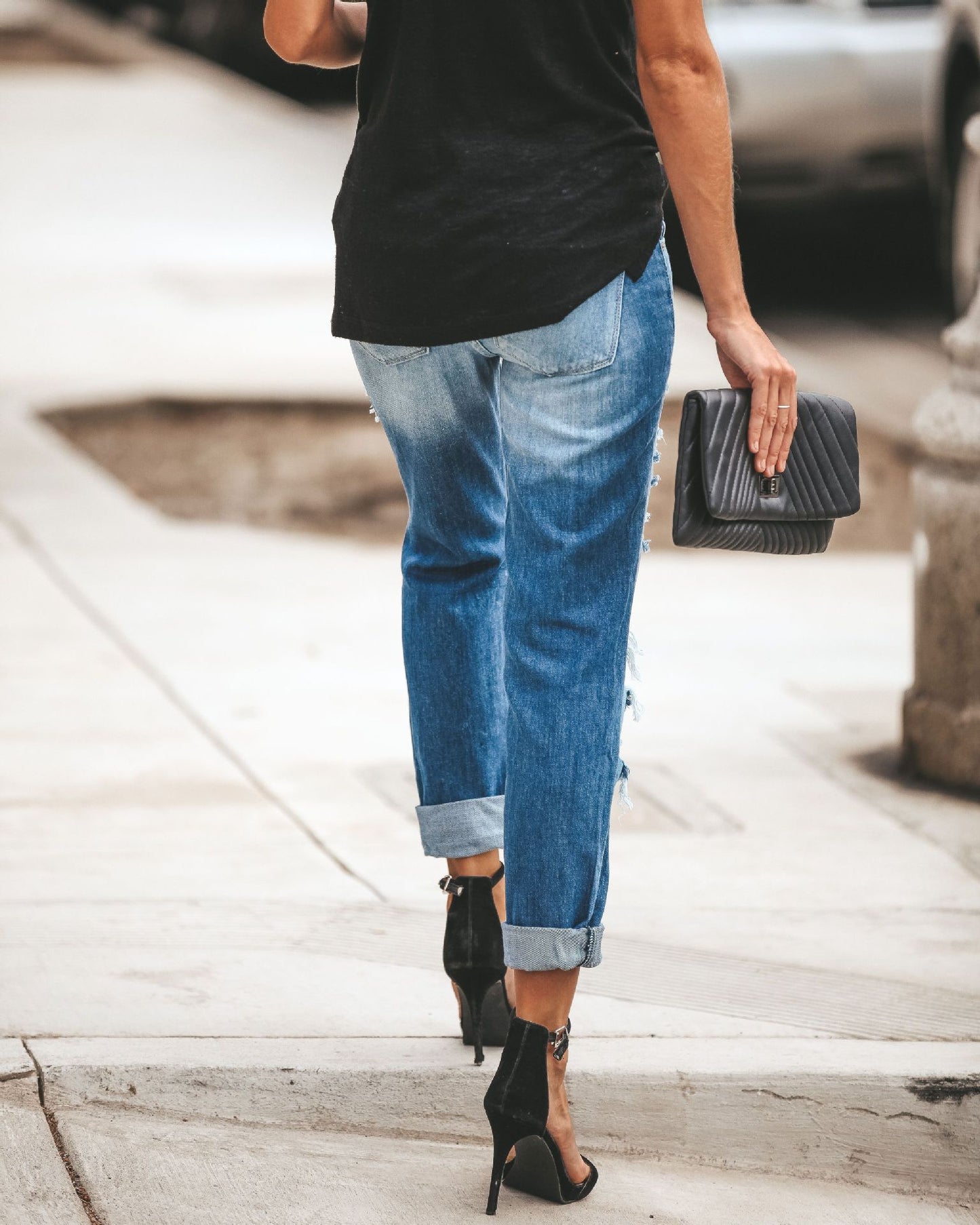 Women's Casual Ripped Jeans