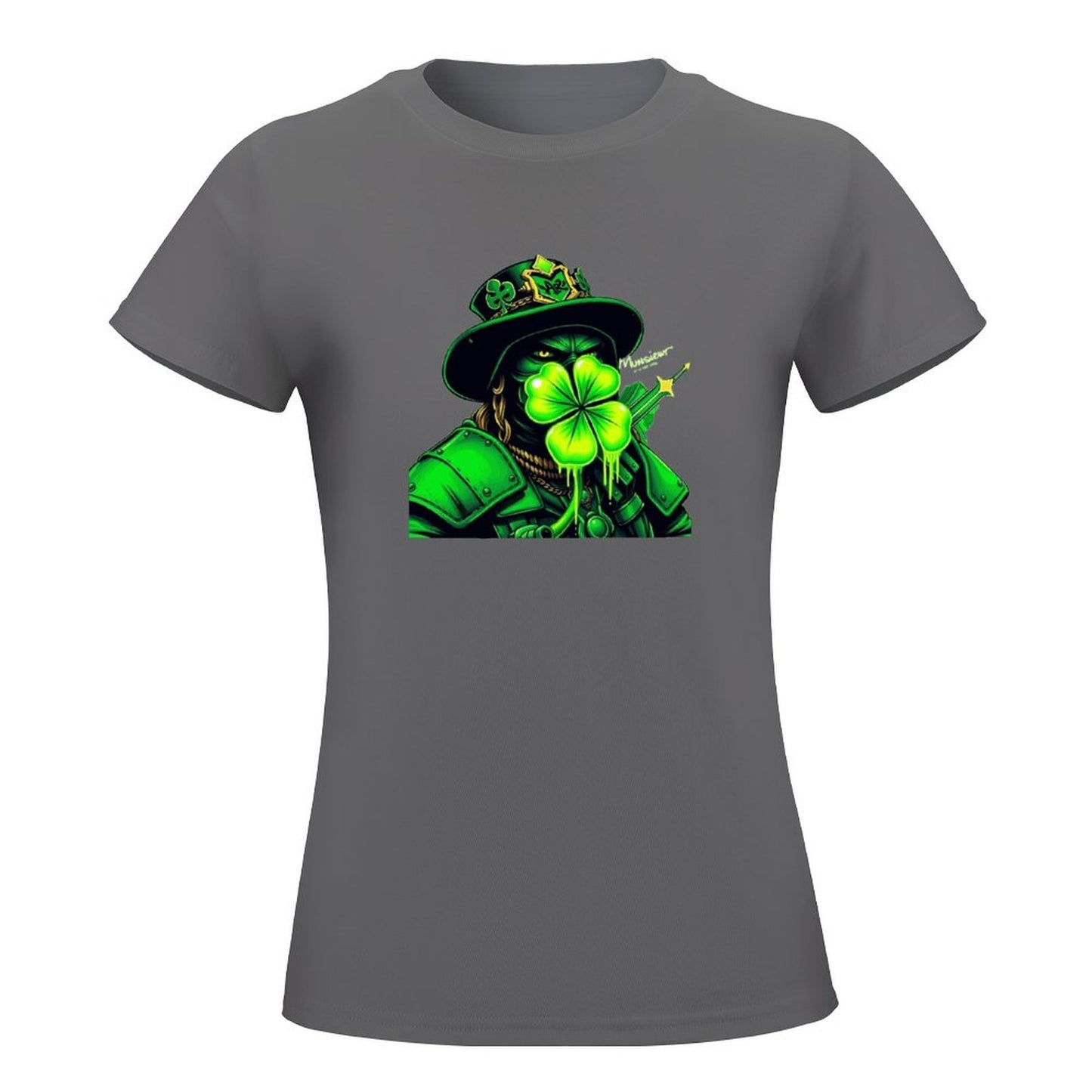St. Patrick's Day Collection Women's Munsieur Clover Gang T-shirt