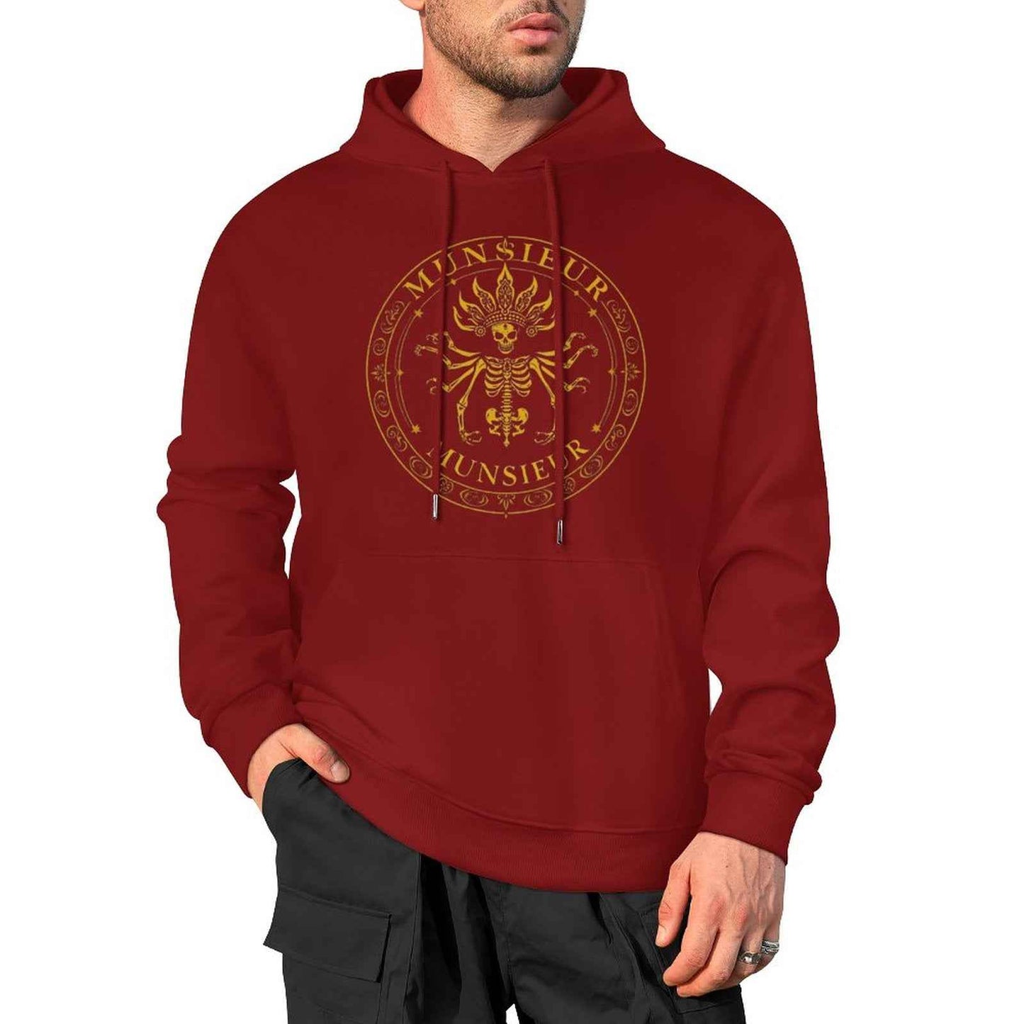 Munsieur Bone Deep: The Ultimate Skull Hoodie for Men - Munsieur