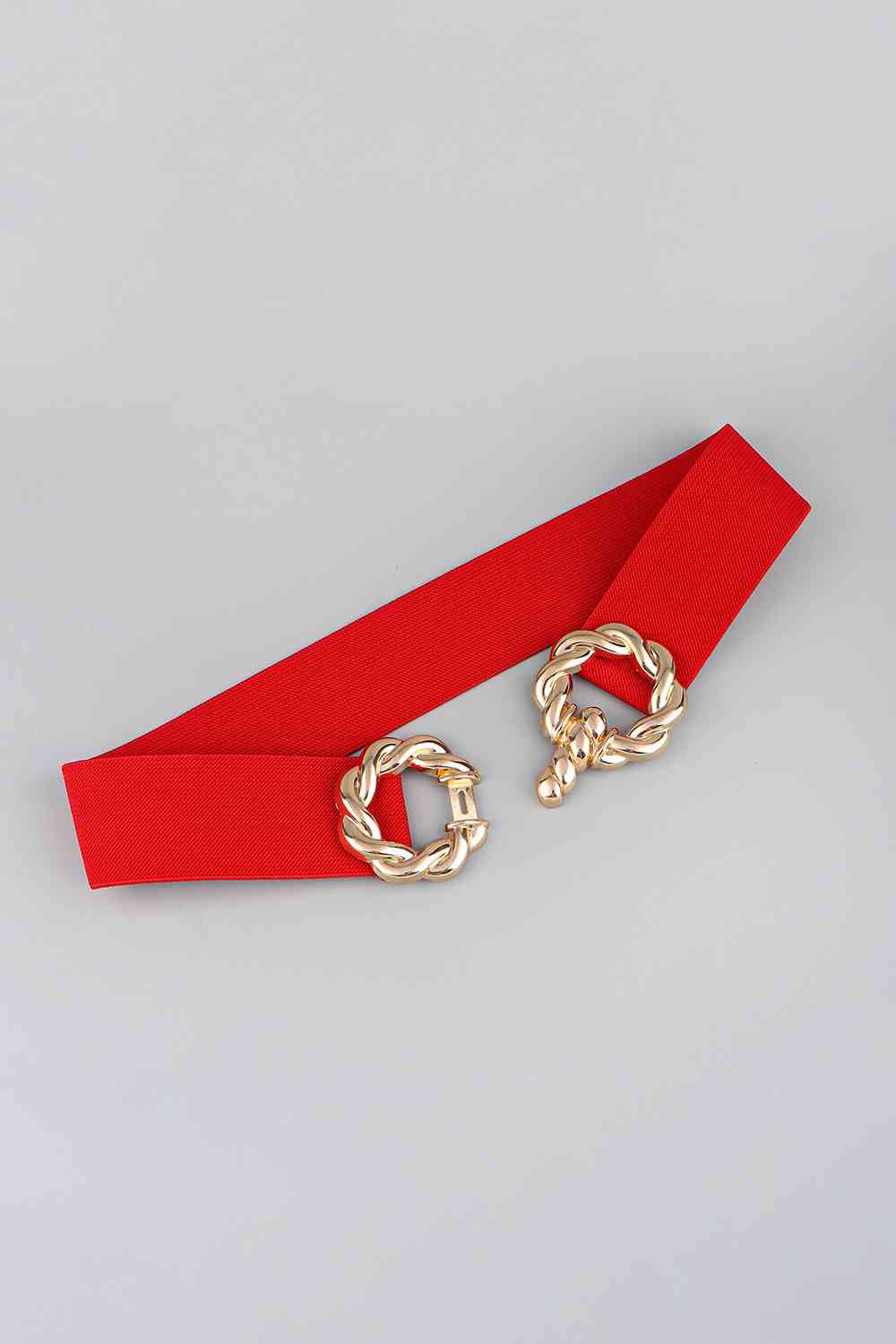 Zinc Alloy Buckle Elastic Belt - Munsieur
