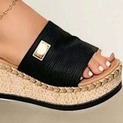 PU Leather Open Toe Sandals - Munsieur