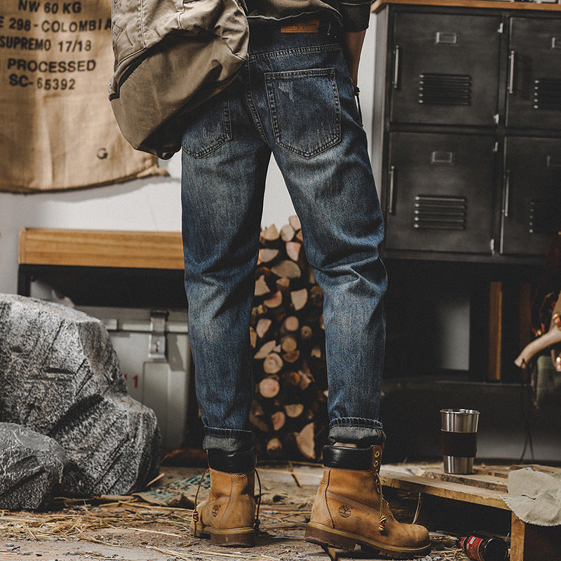 Men's American Retro Autumn Pants