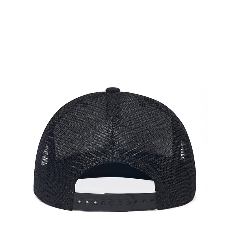 Hip Hop Hat Mesh Cap Street Wild Cross Embroidered Baseball