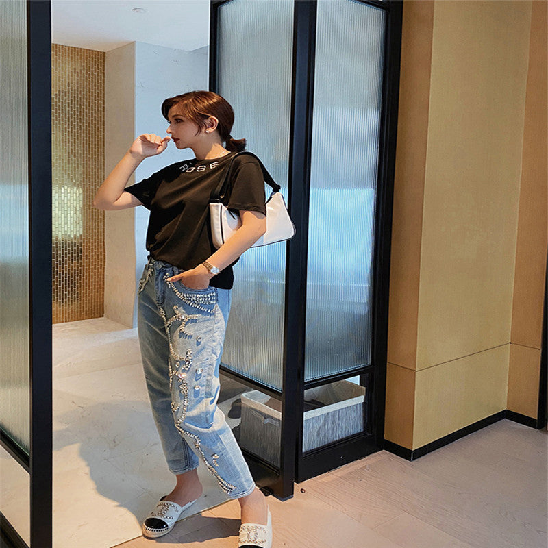 Women's High-Waisted Jeans
