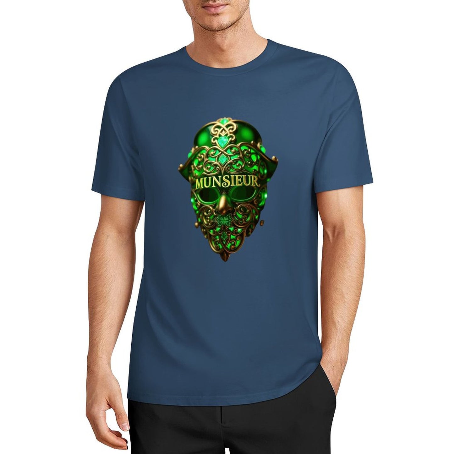 Munsieur St. Patrick's Day Collection "Skull of Clovernook" Tee for Men