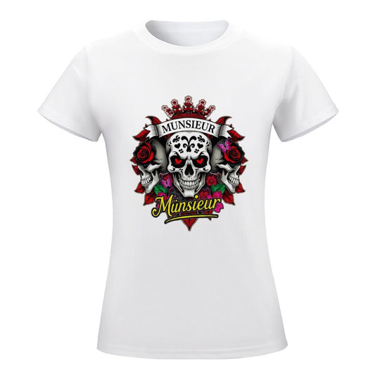 Munsieur Women's Custom T-Shirt "Clownie" Graphic T-shirts for Women
