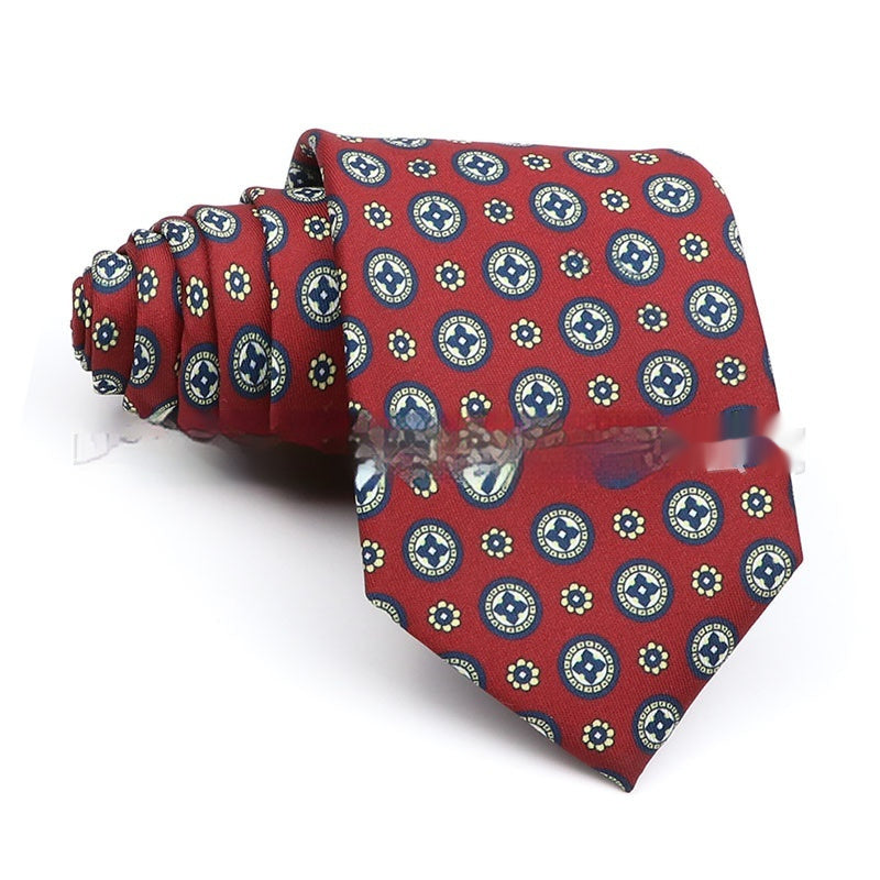Business Polyester Men's Printed Workplace Tie - Munsieur