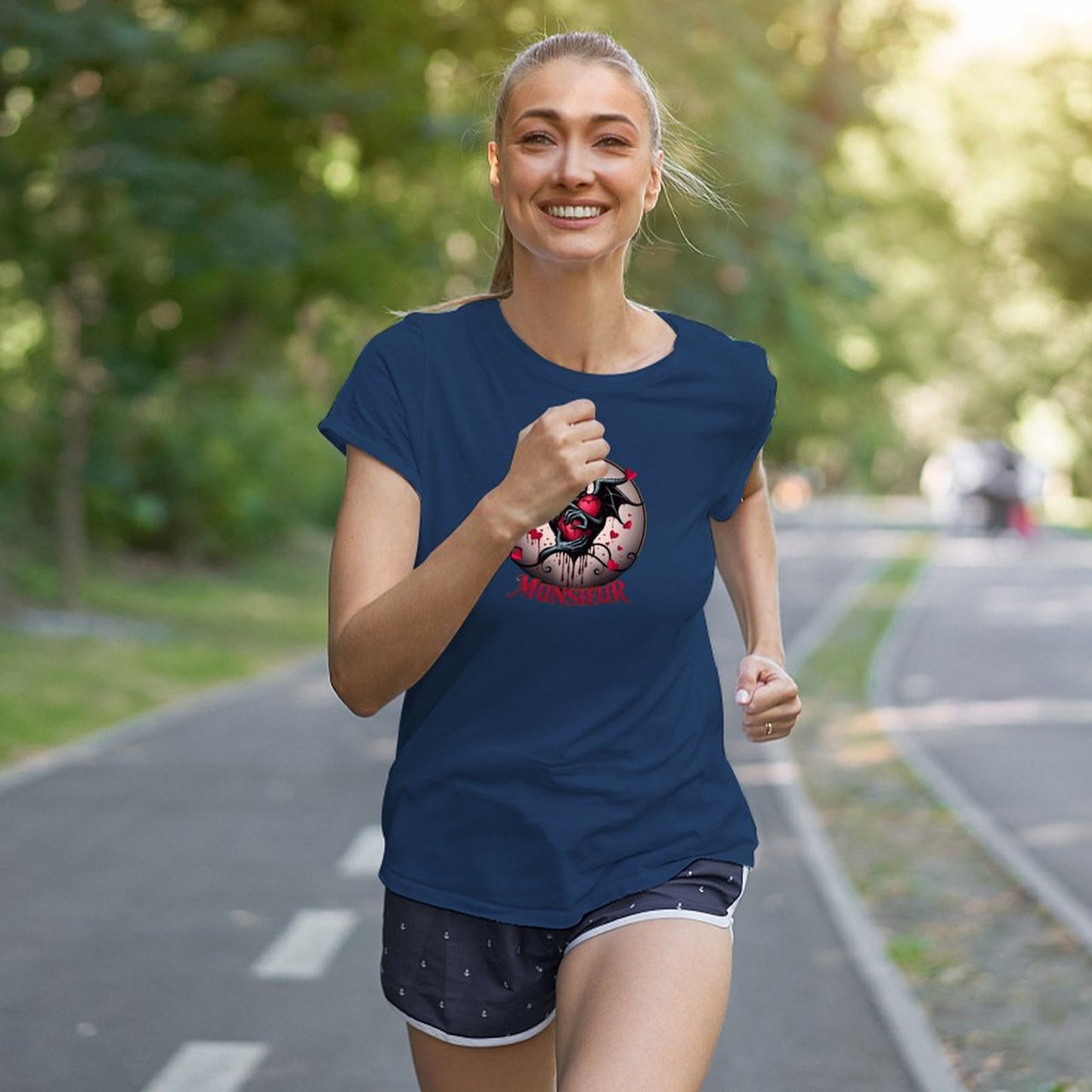 Munsieur T-Shirt for Women: Classic Simplicity with a Modern Edge for Her - Munsieur