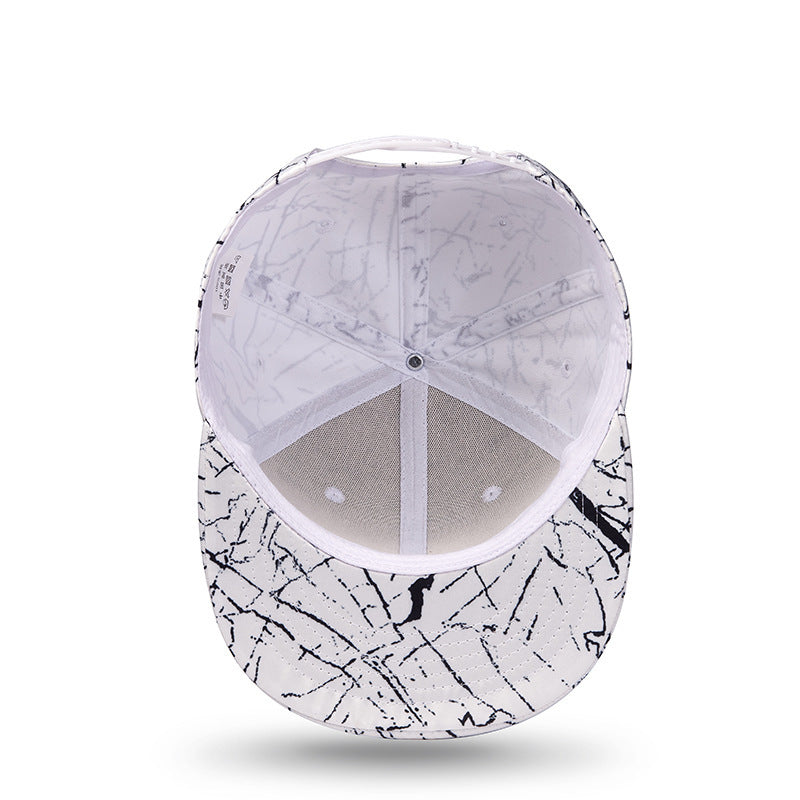 Hip-hop Hat Street Fashion Men And Women Lightning Pattern Sunshade Baseball
