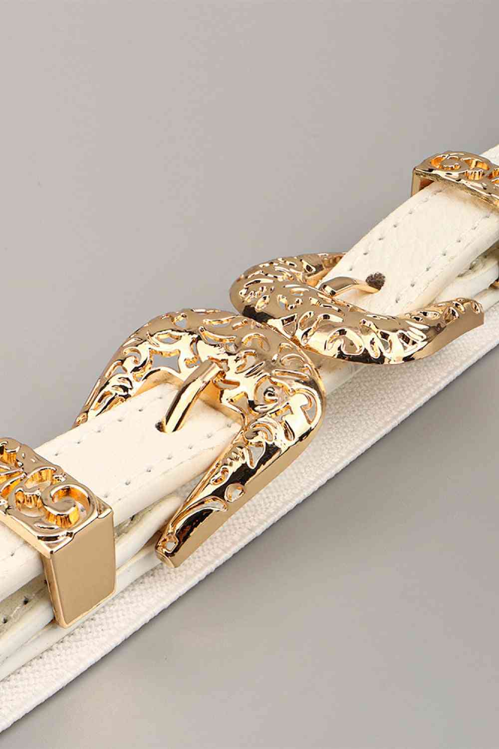 Double Buckle Elastic Belt - Munsieur