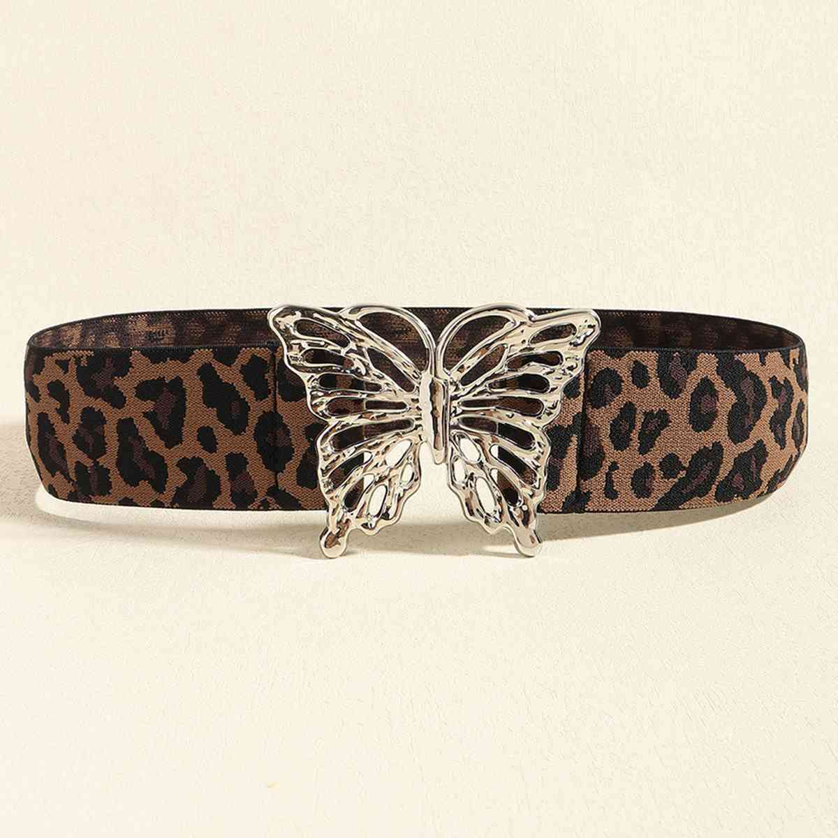 Butterfly Alloy Buckle Elastic Belt - Munsieur