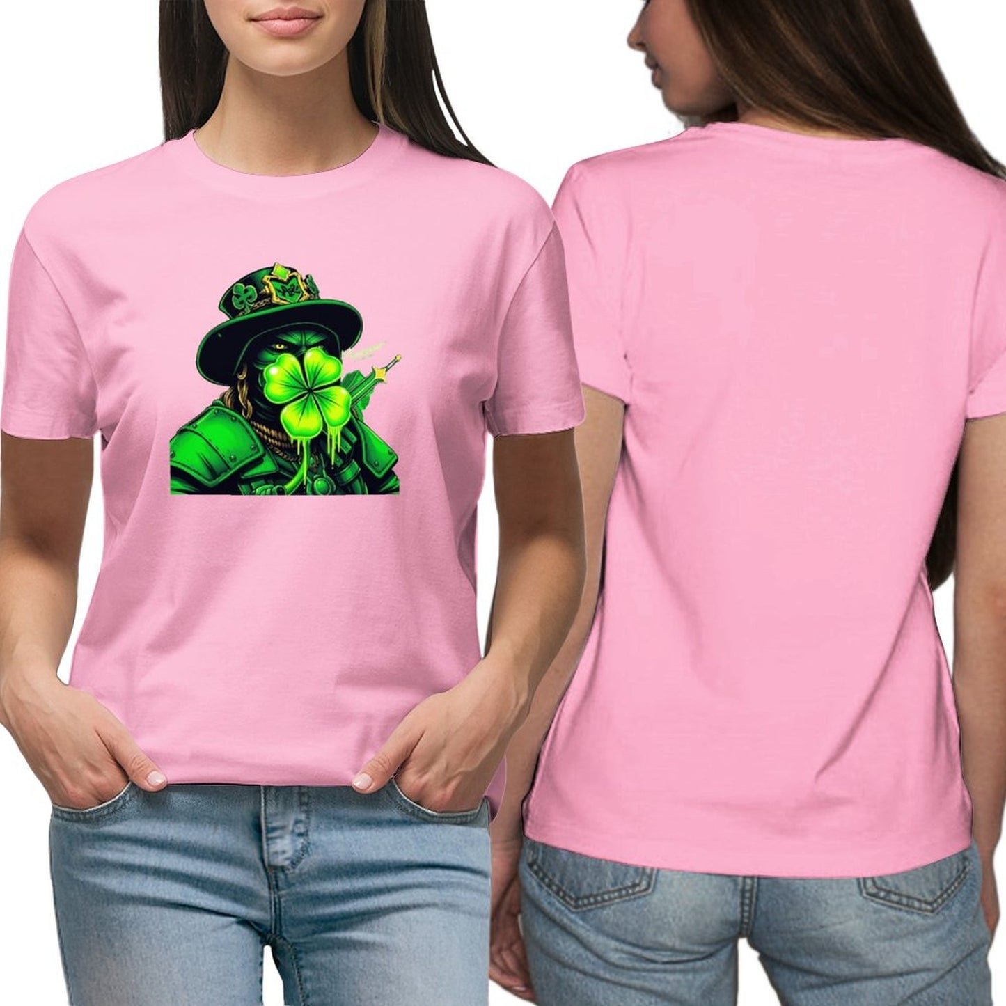 St. Patrick's Day Collection Women's Munsieur Clover Gang T-shirt