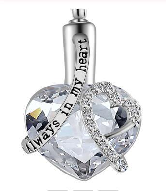 Always in My Heart Perfume Bottle w Pendant