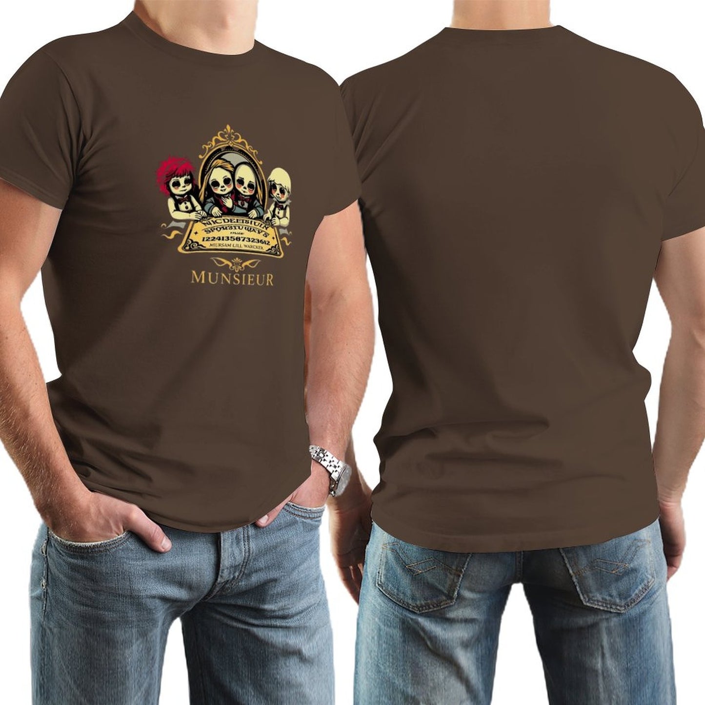 Men's Munsieur Brand Tee "Ouija" Designer Streetwear for Men
