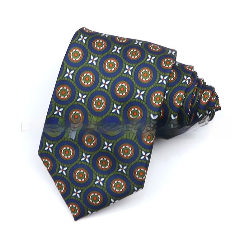Business Polyester Men's Printed Workplace Tie - Munsieur