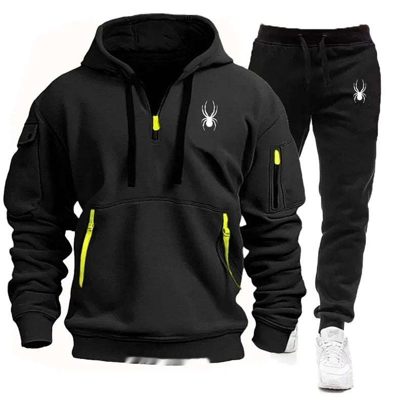 Casual Men's Jogger Set Pocket Polyester - Munsieur