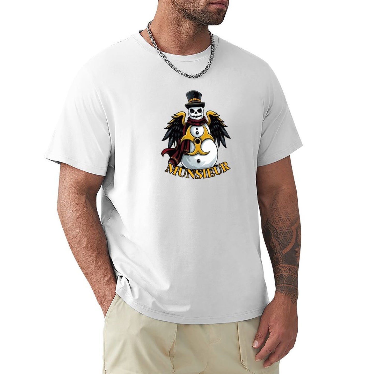 Men's Munsieur Tee Design "Atomic Snow"