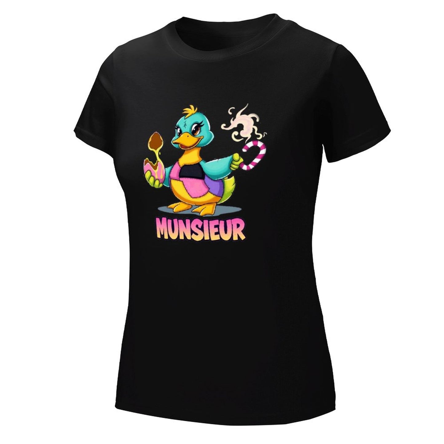Munsieur Women's T-Shirt Easter Collection "Lucky Duckie" Designer Streetwear
