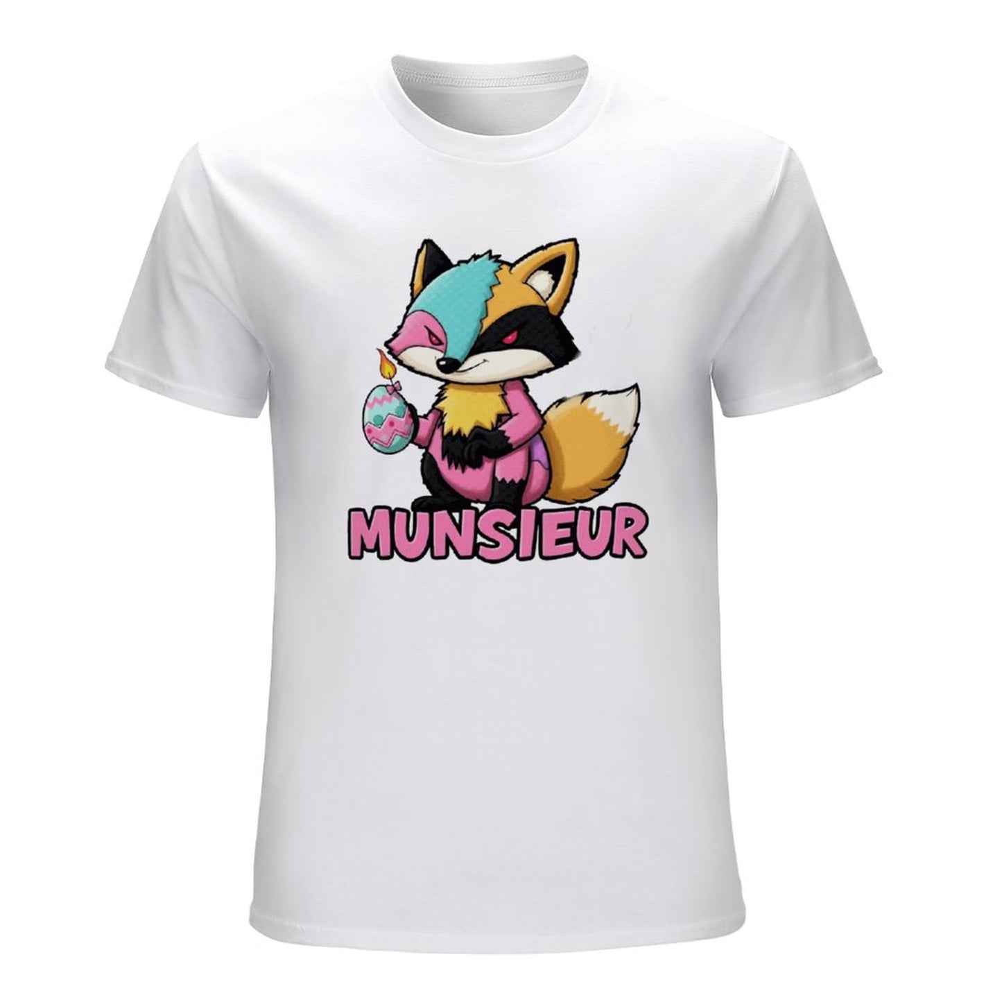Munsieur Men's Tee Easter Collection "Sly Fox" Designer Tee