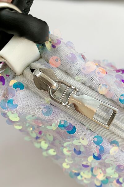 Sequin Double Strap Shoulder Bag - Munsieur