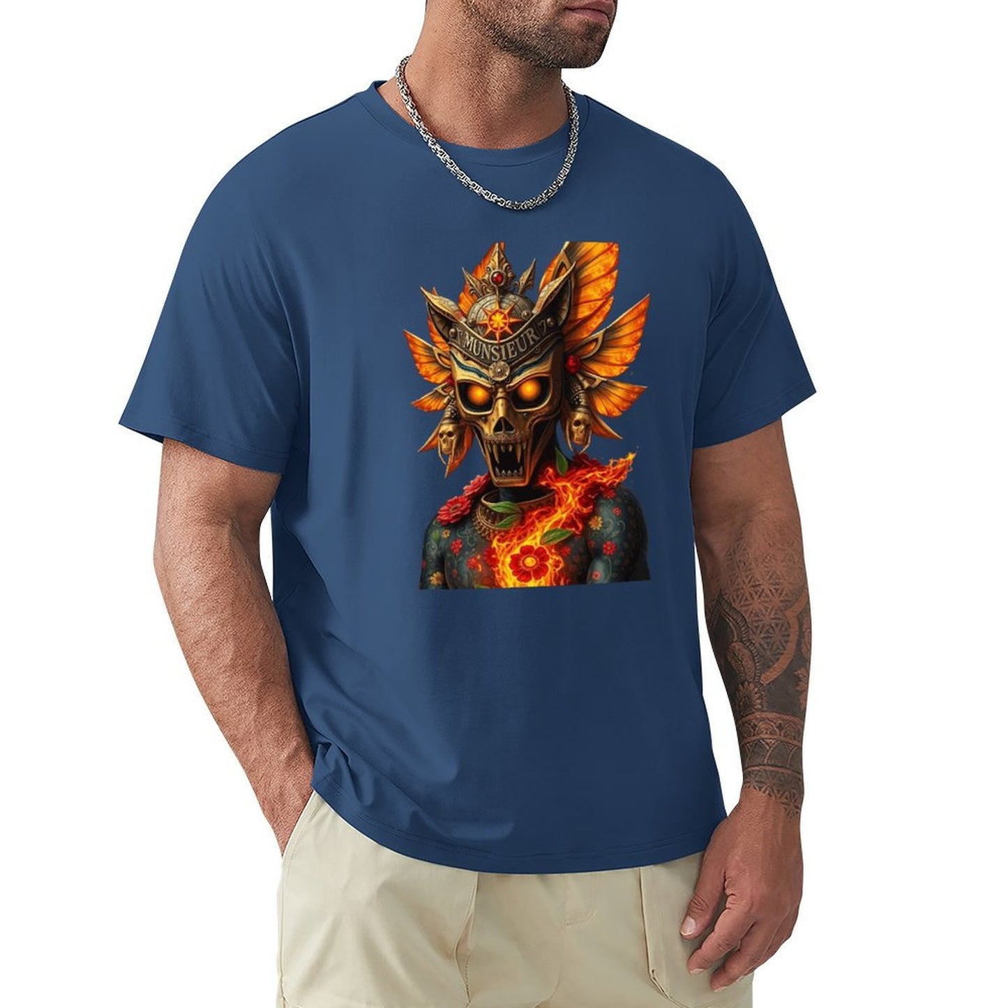 Lost Tribe of Munsieur Tee for Men "Jester" (High Definition & Front Printing)