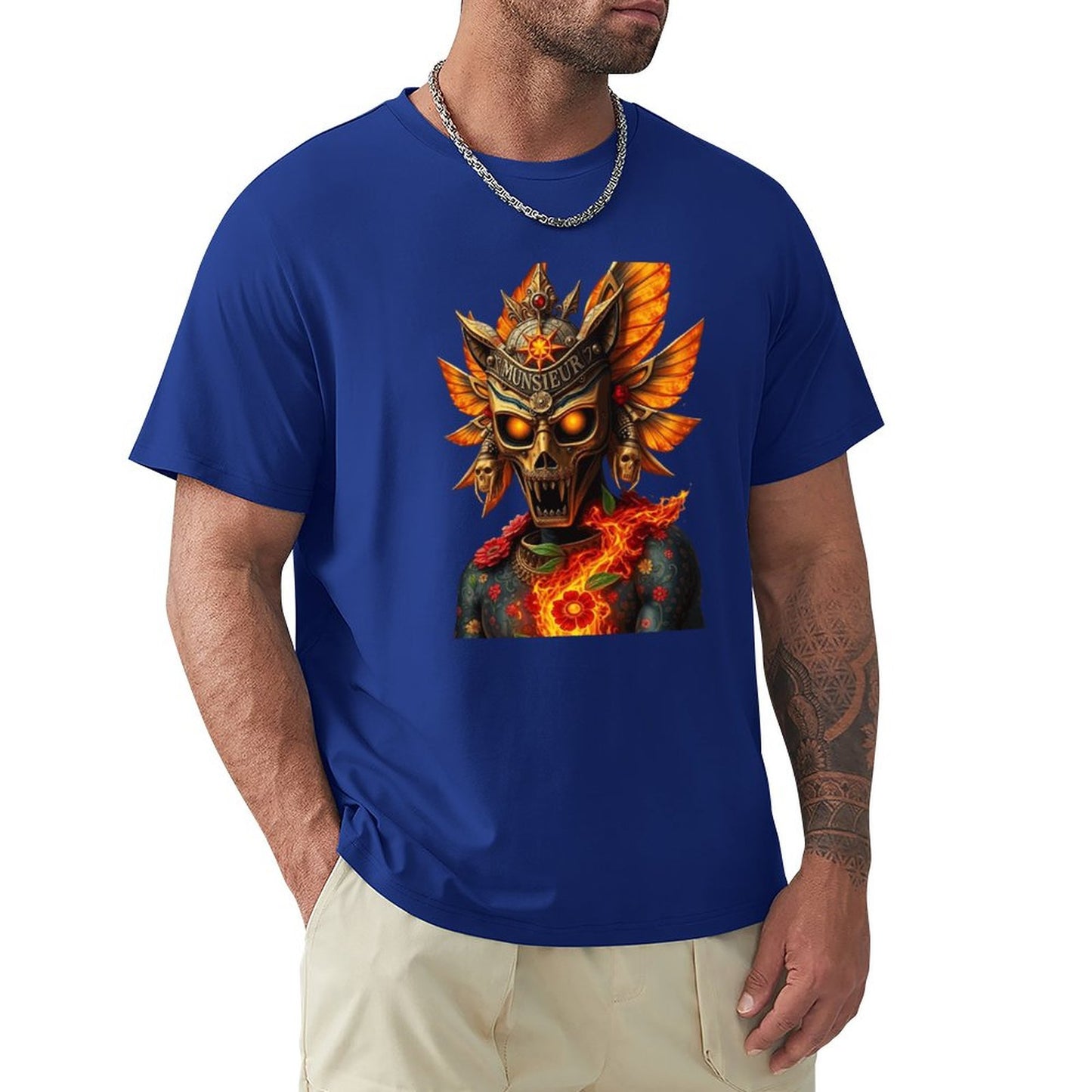 Lost Tribe of Munsieur Tee for Men "Jester" (High Definition & Front Printing)