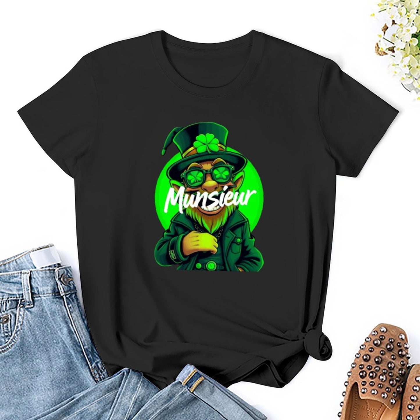 St. Patrick's Day Collection Leprechaun Mafia "Tony" T-shirt
