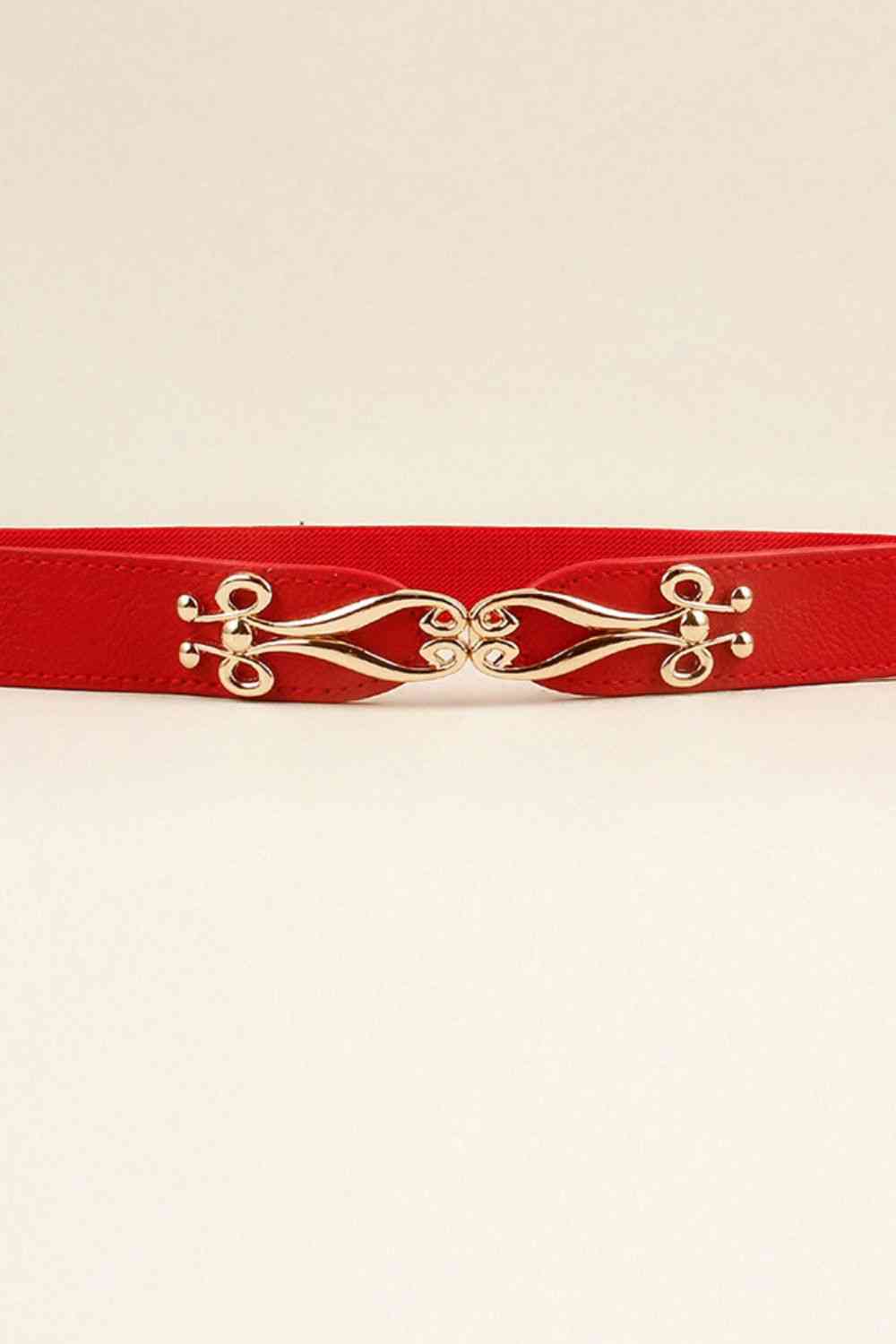 Alloy Buckle Elastic Belt - Munsieur