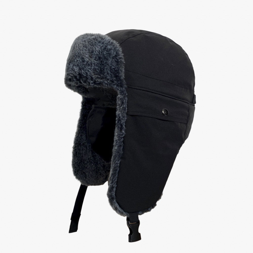 Women's Korean-style Retro Fleece-lined Thickened Outdoor Riding Hat