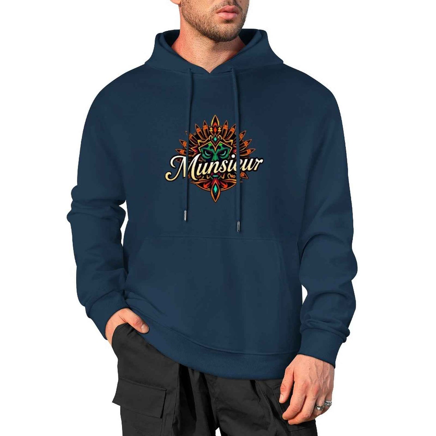 Munsieur Monk's Wisdom Hoodie | Spiritual Streetwear for Men - Munsieur