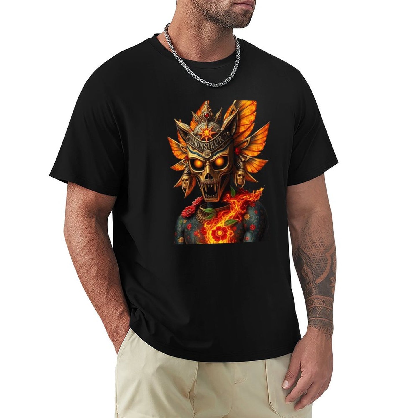 Lost Tribe of Munsieur Tee for Men "Jester" (High Definition & Front Printing)