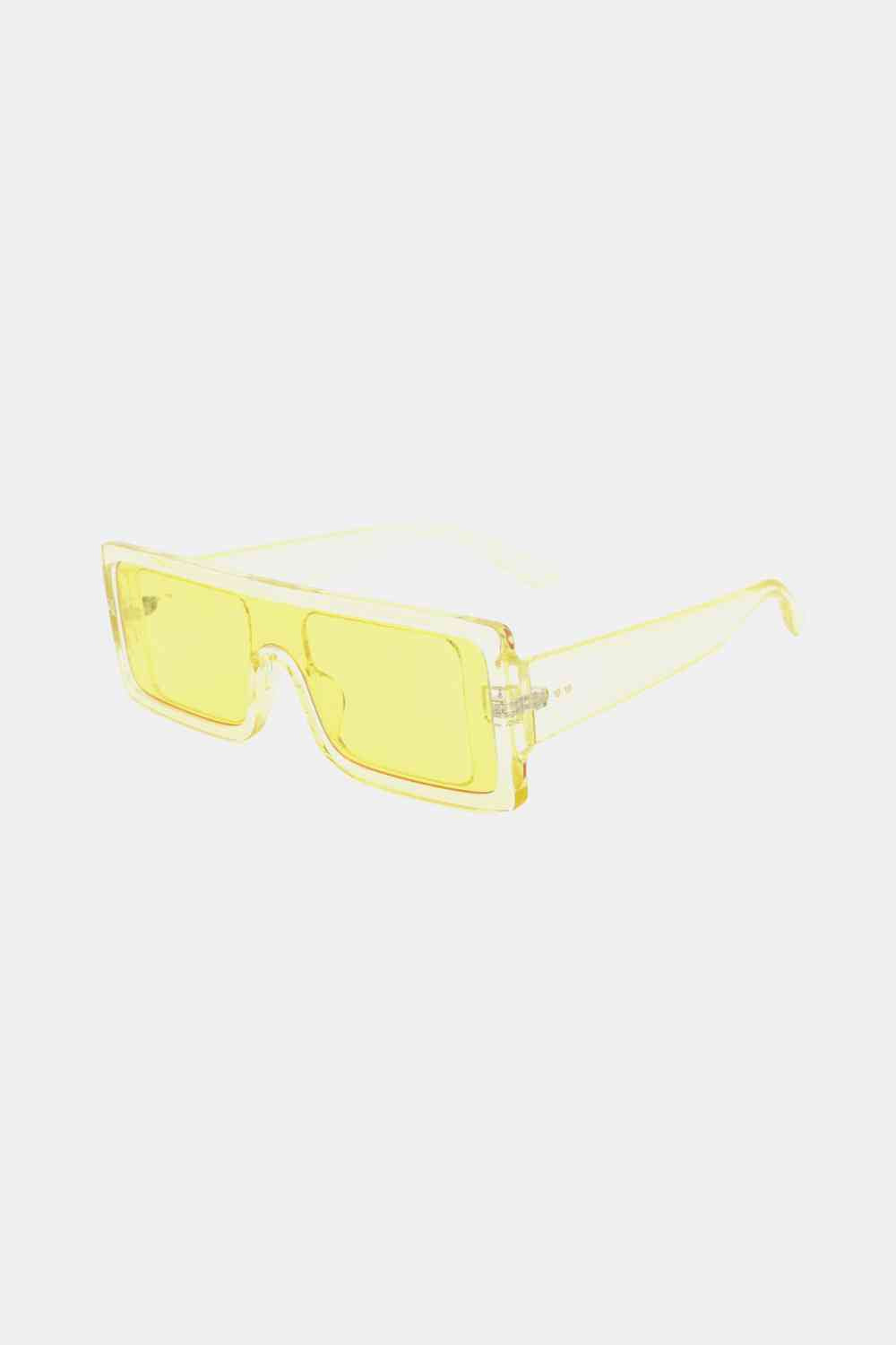 Polycarbonate Frame Rectangle Sunglasses - Munsieur