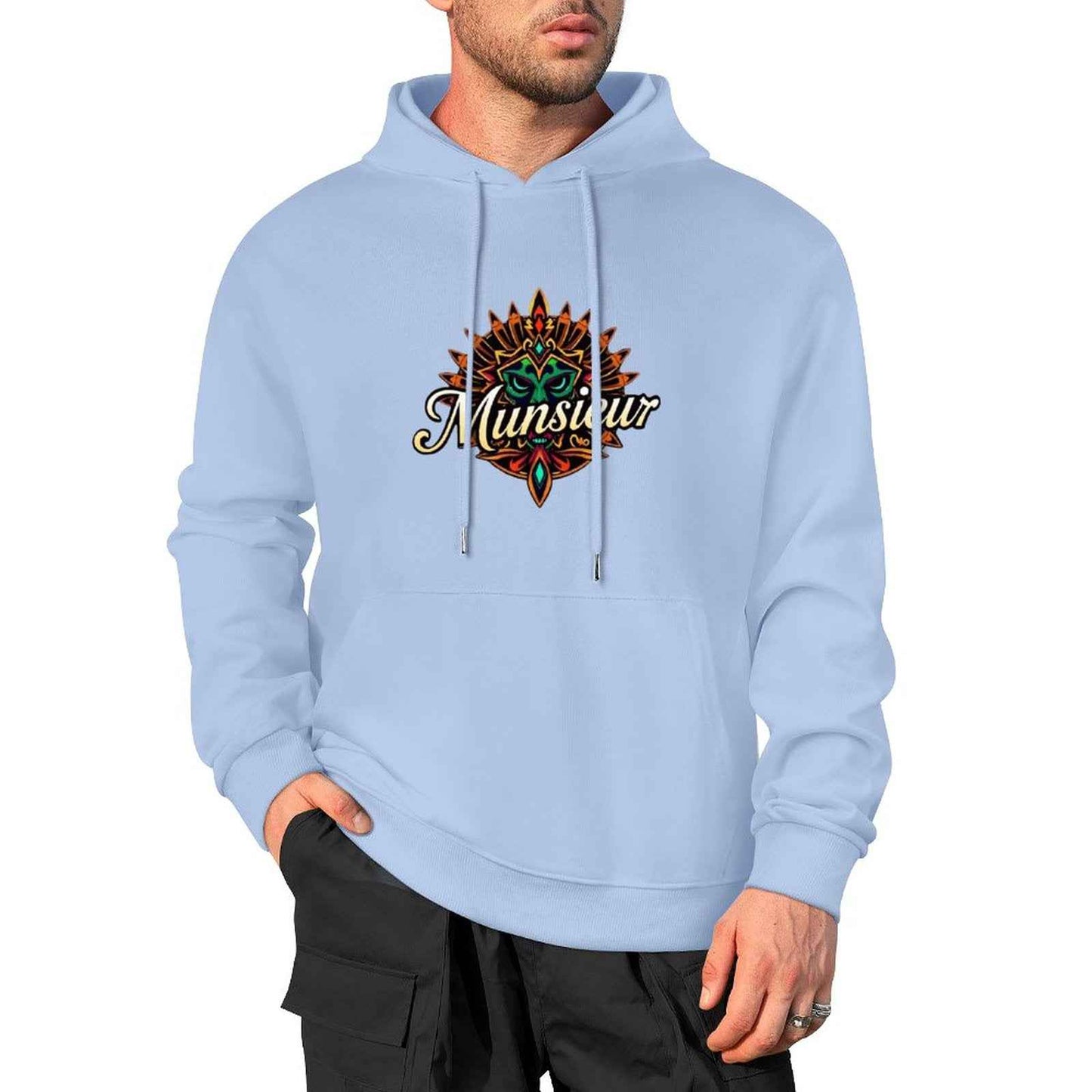 Munsieur Monk's Wisdom Hoodie | Spiritual Streetwear for Men - Munsieur