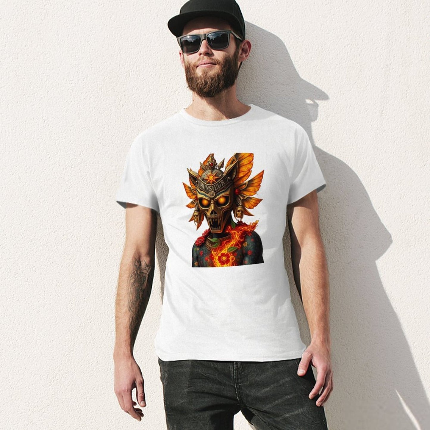Lost Tribe of Munsieur Tee for Men "Jester" (High Definition & Front Printing)