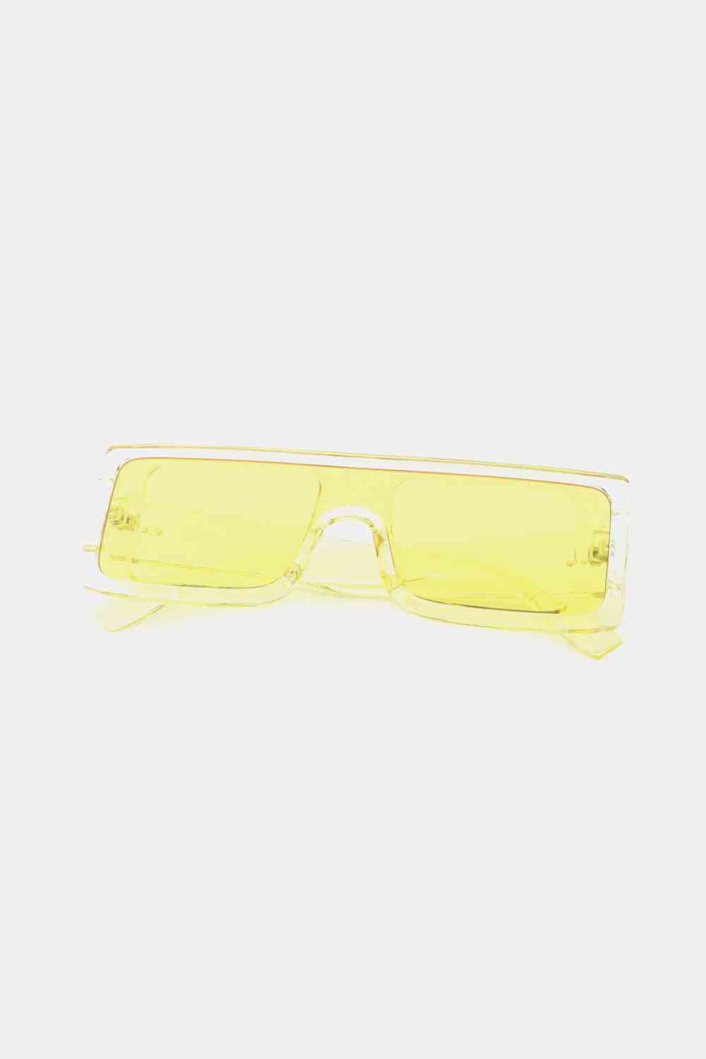 Polycarbonate Frame Rectangle Sunglasses - Munsieur