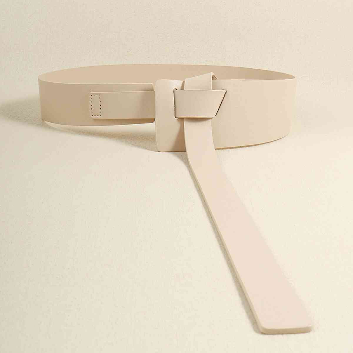 Knot Detail PU Belt - Munsieur