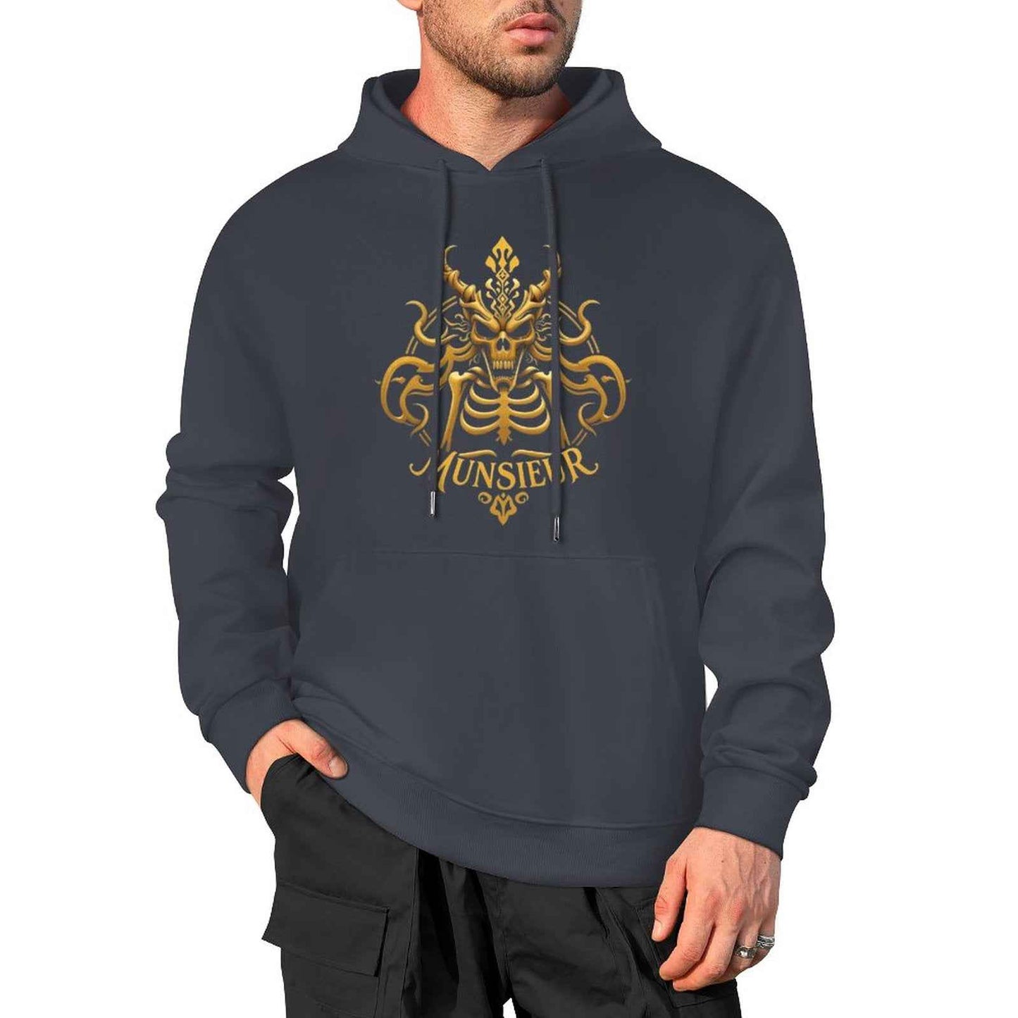 Munsieur Streetwear Collection Skull Hoodie - Munsieur