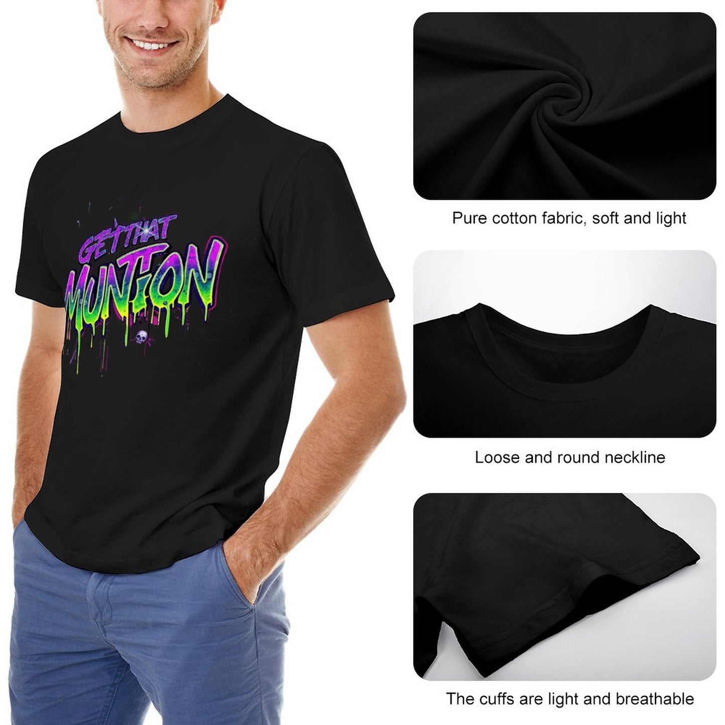 Men's Tee "Get Munion" Crown Co. π
