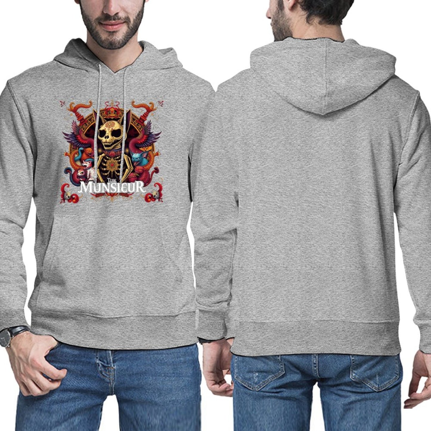 Munsieur Men's Hoodie: Luxe Streetwear for Everyday Wear - Munsieur