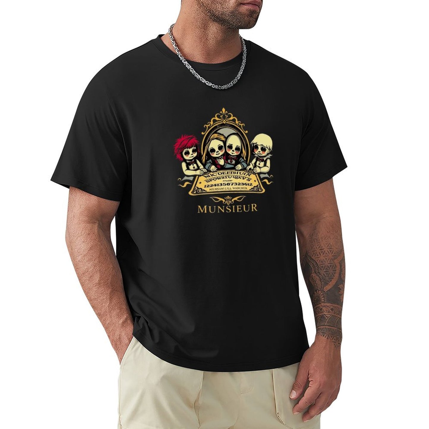 Men's Munsieur Brand Tee "Ouija" Designer Streetwear for Men